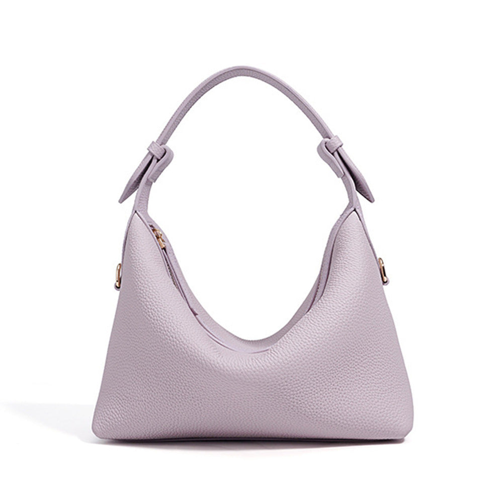 Genuine Leather Bag Advanced Sense All-match Commute Women's Cross-body Bag