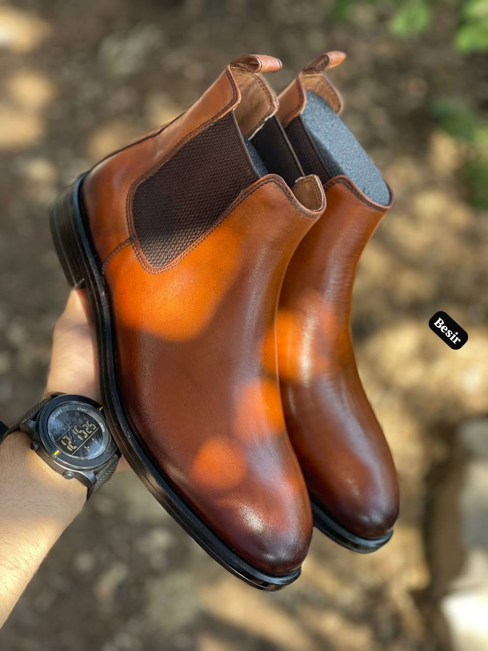 Fellas genuine leather men boots