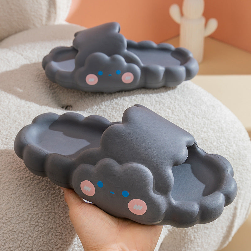Home Bathroom Bathing Cloud Slippery Slippers