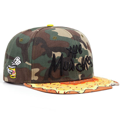 American-style Flat Brim Cap For Spring And Autumn