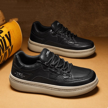 Men's Synthetic Leather Casual Sneakers