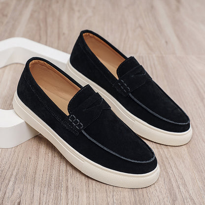 British Men's Fashion Slip-on Casual Shoes
