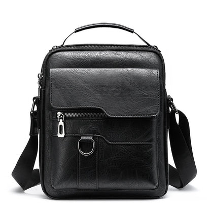 Men's One Shoulder Retro Business Crossbody Bag