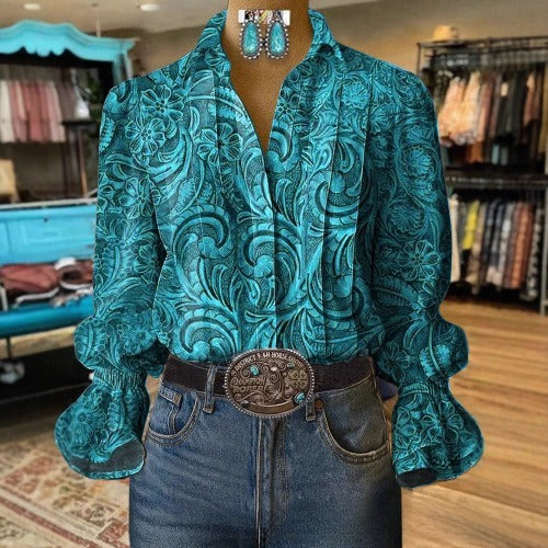 Fashion Casual Retro Formal Women's Shirt