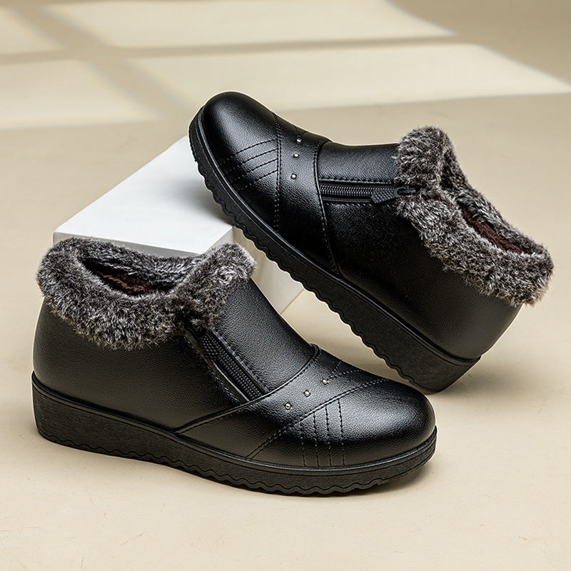 Winter Cotton Shoes For Middle-aged And Elderly Women
