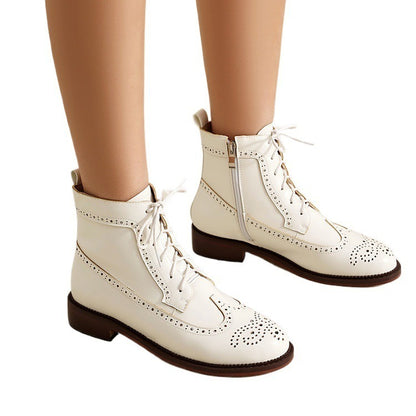 Women's Chunky Heel Black Classic Boots