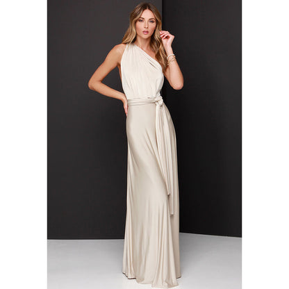 Women's Sexy Long Party Dress Club Floor-Length Summer Backless Bandage Maxi Dress Multiway Bridesmaids Boho Women Dress Vestidos