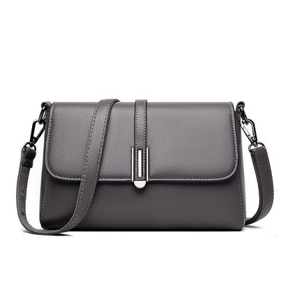 Casual PU Microfiber Leather Single Shoulder Crossbody Bag