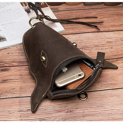 Men's Belt Ox-head Waist Bag