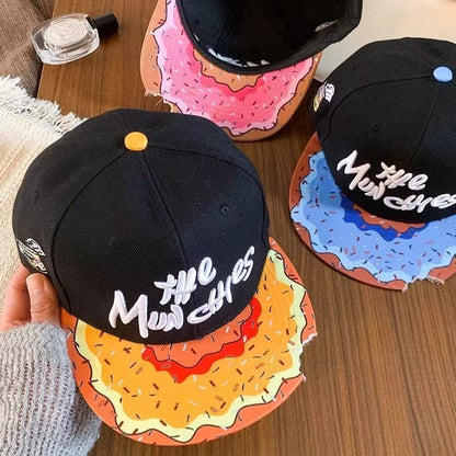 American-style Flat Brim Cap For Spring And Autumn