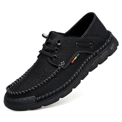 Men's Leather Shoes Genuine Leather Fashion Business Casual Shoes