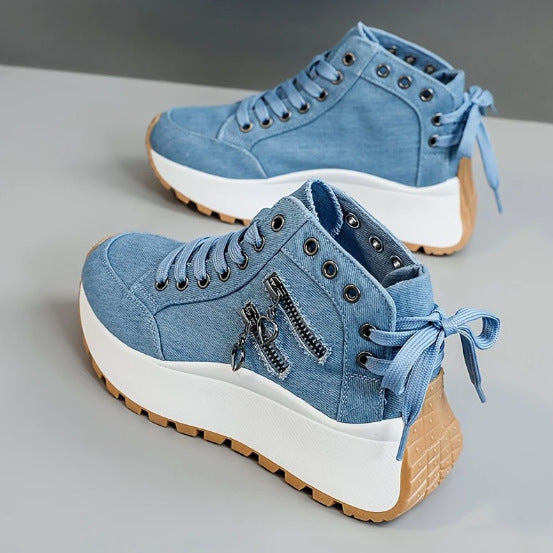 High-top Platform Female Fashion Casual Board Shoes