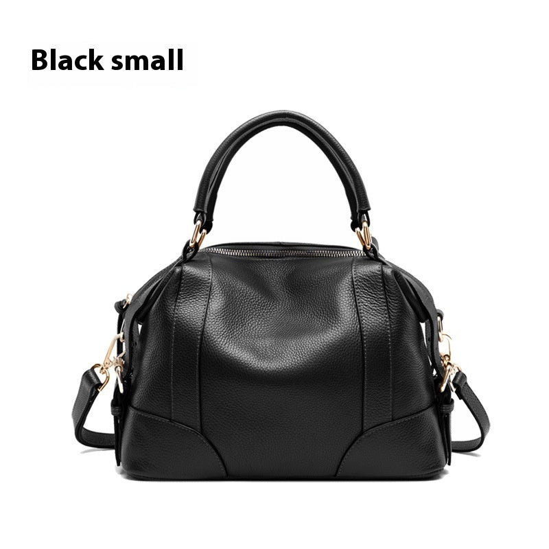 European And American Leather Top Layer Cowhide Bag For Ladies