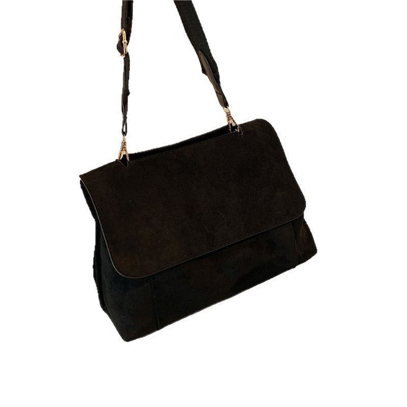 Fabric Women's Bag Stylish And Simple 2025 New Retro Solid Color