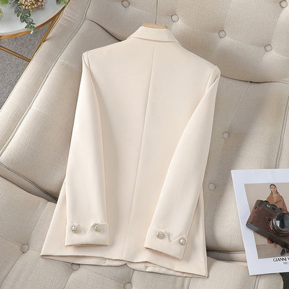 Temperament Goddess Style Workwear Petite Formal Suit Commuting