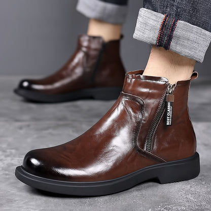 British Style Workwear Non-slip All-matching Breathable Men's Boots