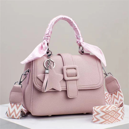 Solid Color Spring And Summer Handbag