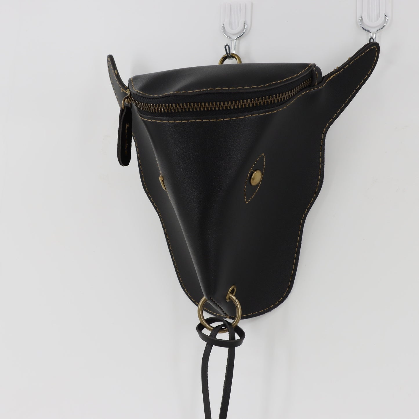 Men's Belt Ox-head Waist Bag