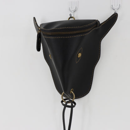Men's Belt Ox-head Waist Bag