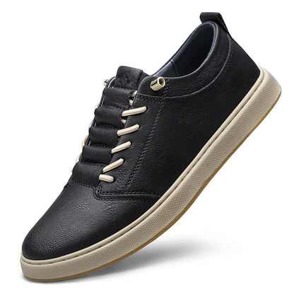 Big Size Board Shoes Cowhide Outdoor Casual Shoes
