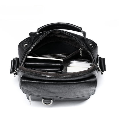 Men's One Shoulder Retro Business Crossbody Bag