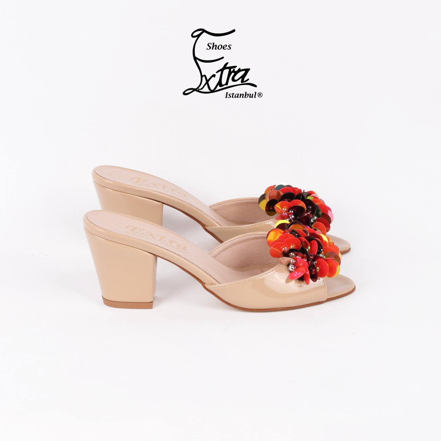 Lucy flowered women shoes