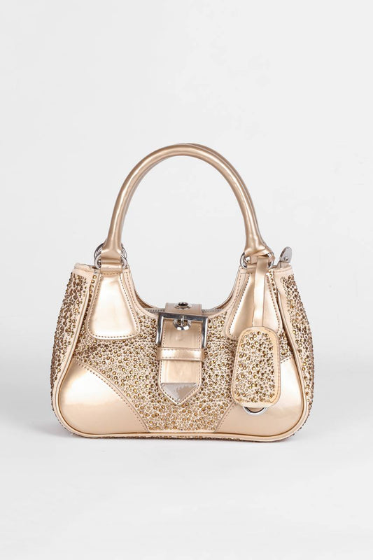 Marta golden classic women hand bag