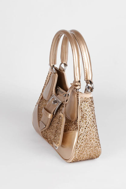 Marta golden classic women hand bag