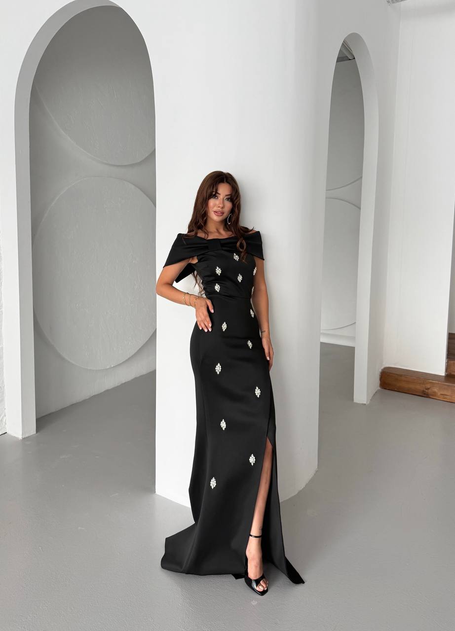 Princess Ace out shoulder prom dress