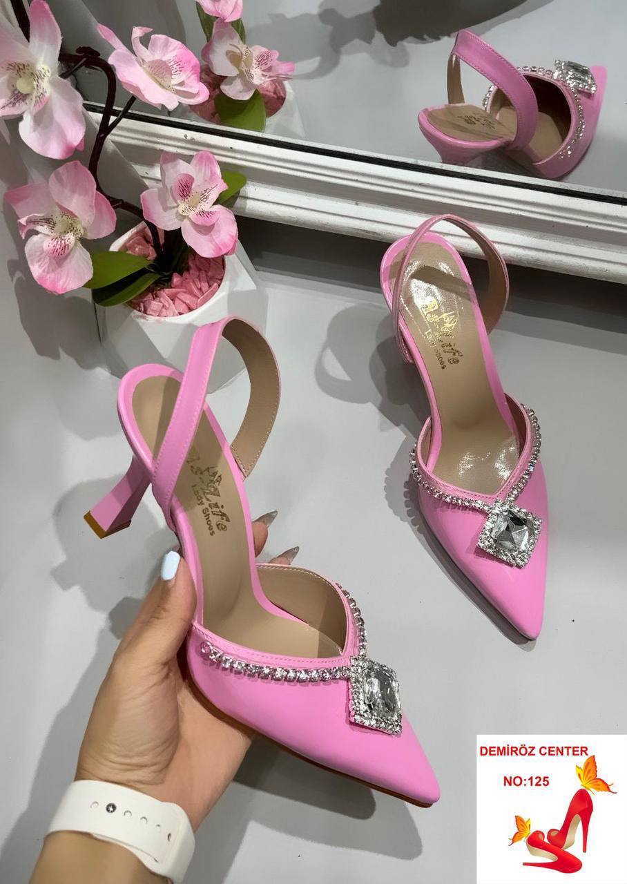 Riley women heel and bag set