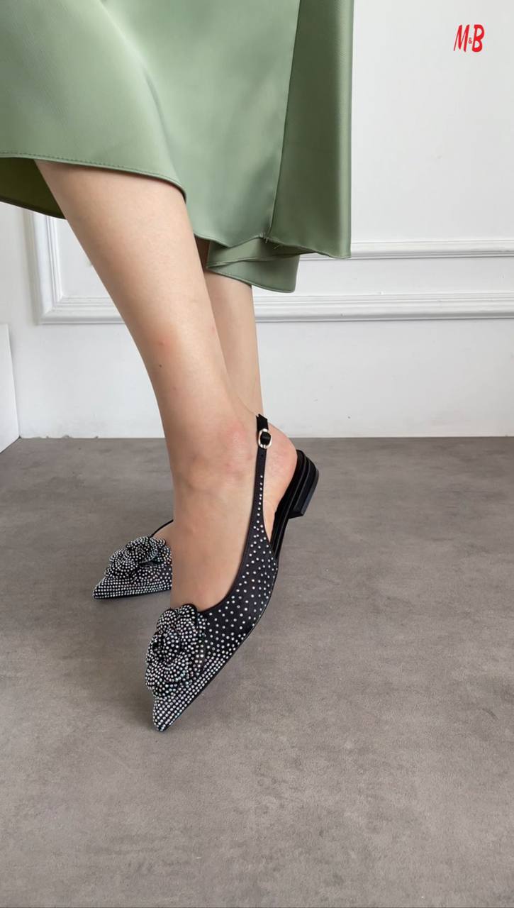 Mickey women flower flat shoes