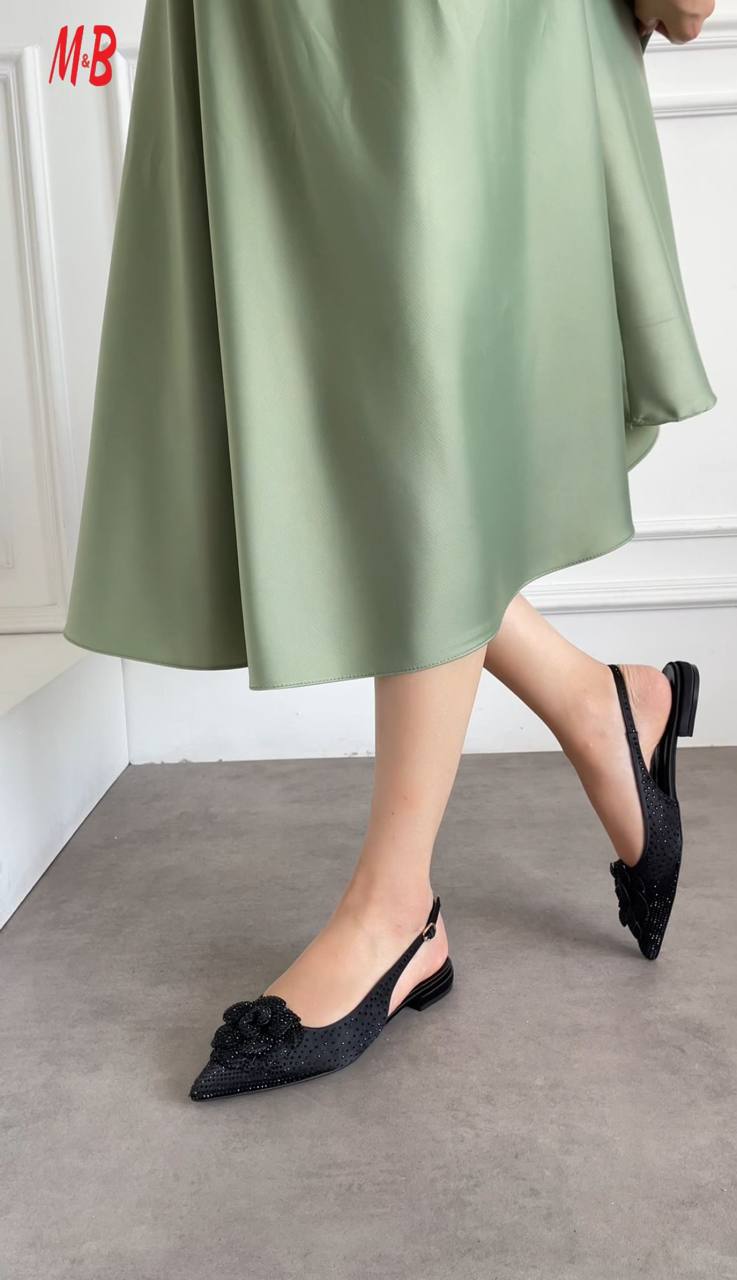 Mickey women flower flat shoes