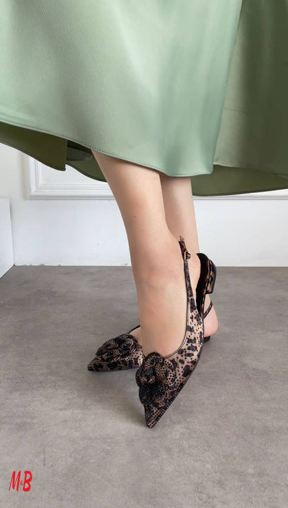 Mickey women flower flat shoes