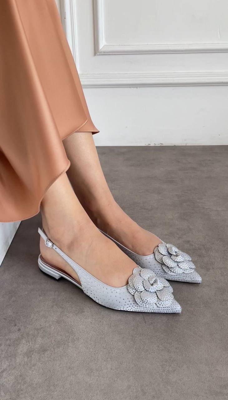 Mickey women flower flat shoes