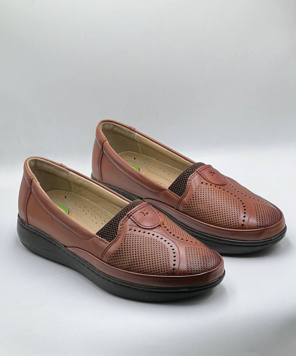 Maxi real leather original orthopaedic women shoes