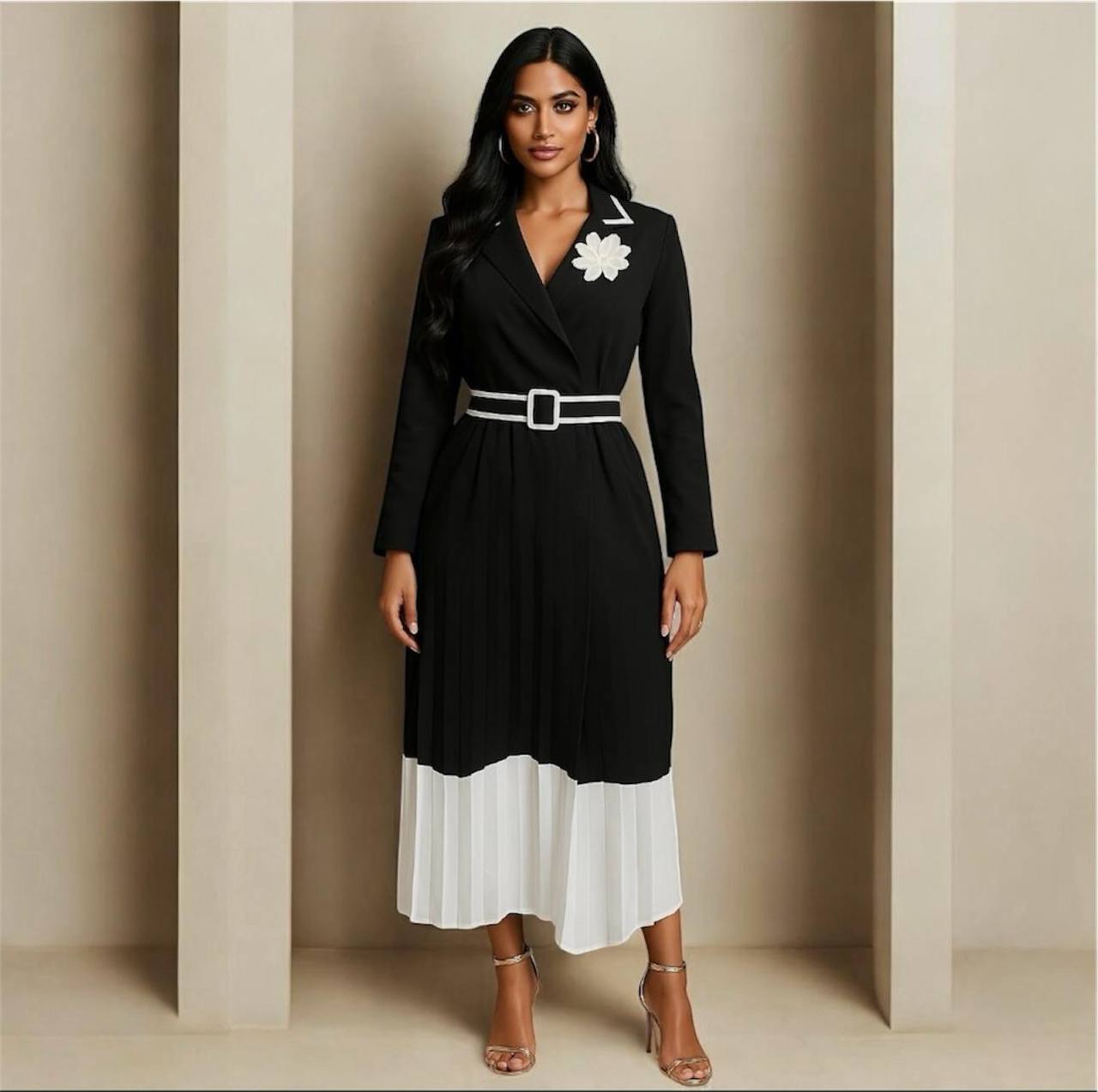 Carrina wave fancy women dress