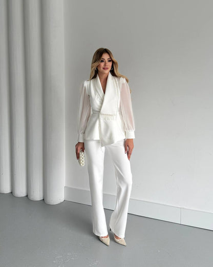 Infinite luxury women pant suit