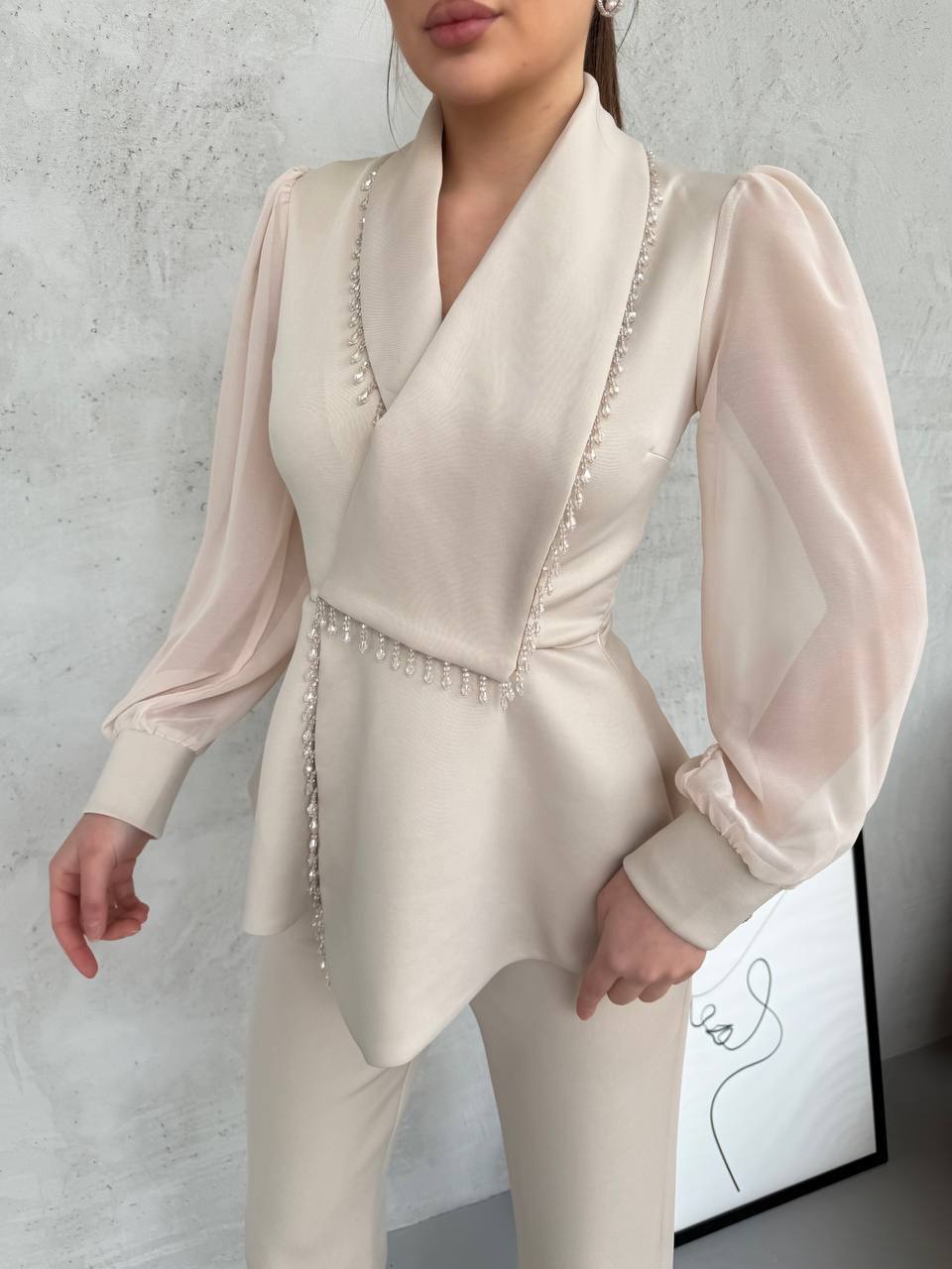 Infinite luxury women pant suit