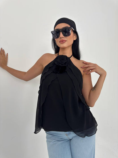 Chic pearl women jeans and top