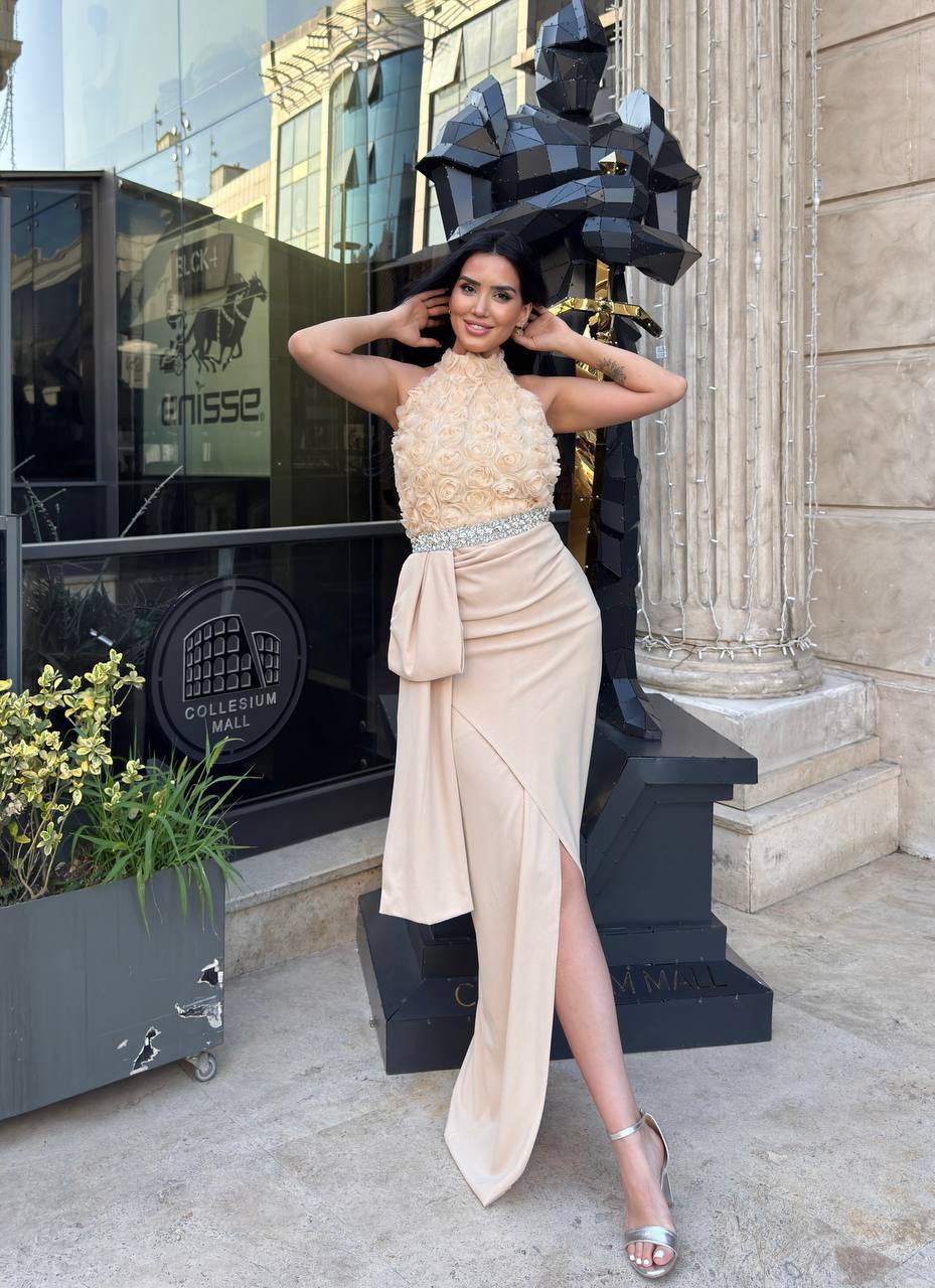 Herrera maxi women luxury dress