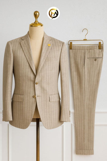 High quality two piece men suits