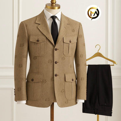 Toxin three button men suit