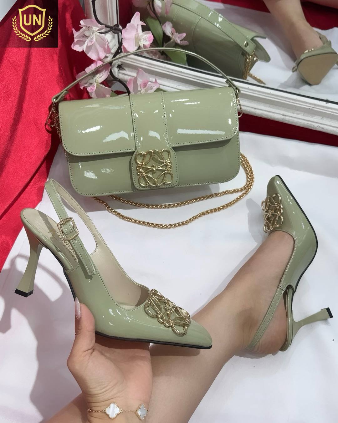 Ravens women heel set