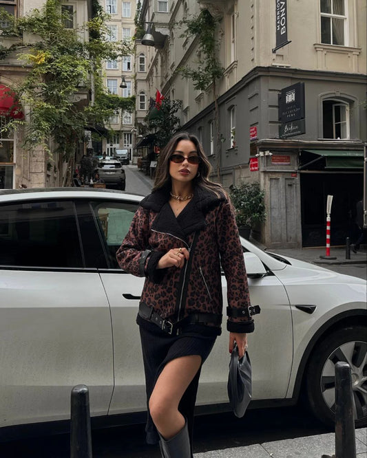 Lucy women animal print jackets