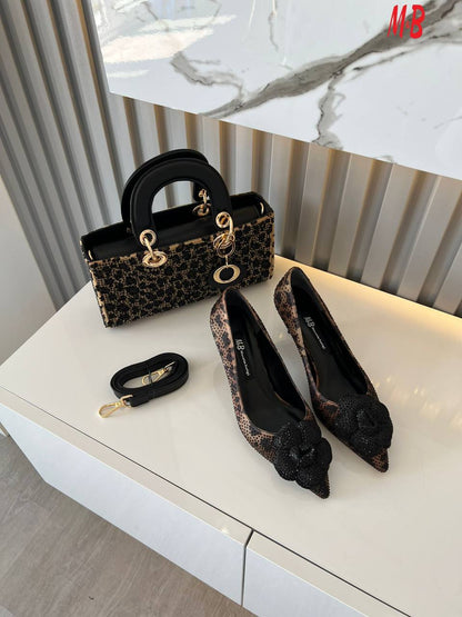 Madrid women bag and shoe set