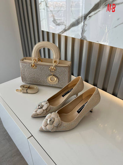 Madrid women bag and shoe set
