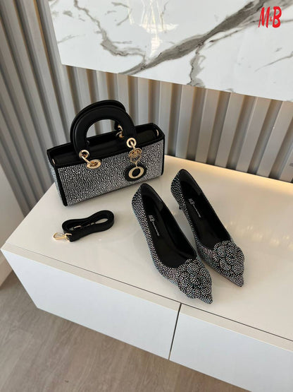Madrid women bag and shoe set
