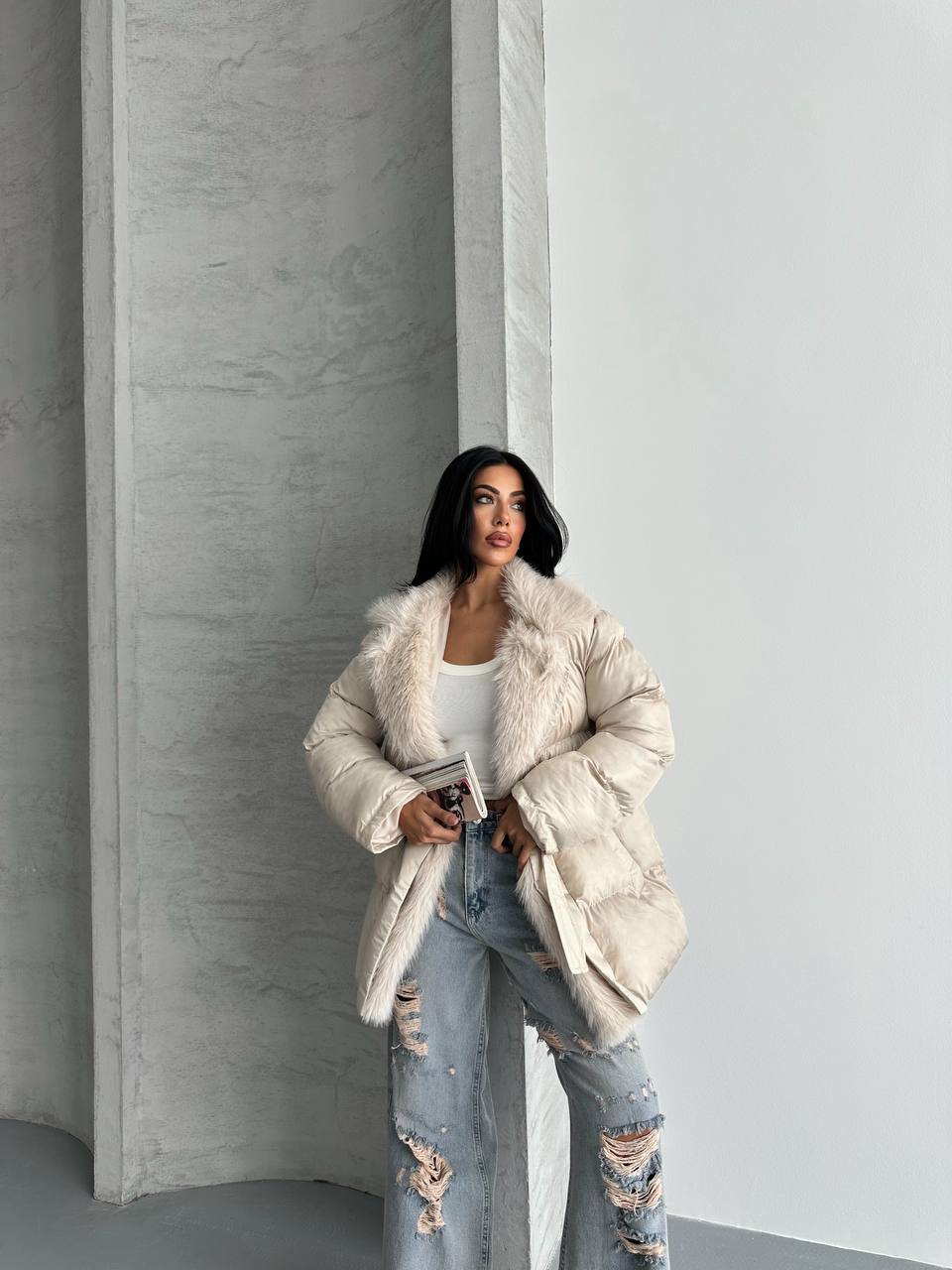 Levy women winter coat