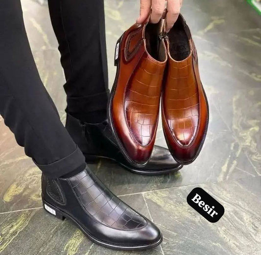 Baltazar handmade vintage croc men vintage boots