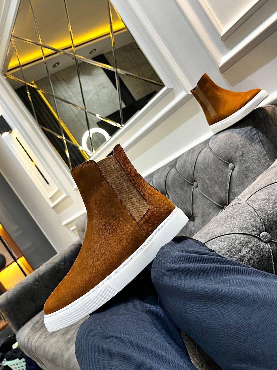 Carlos classic high quality men boots